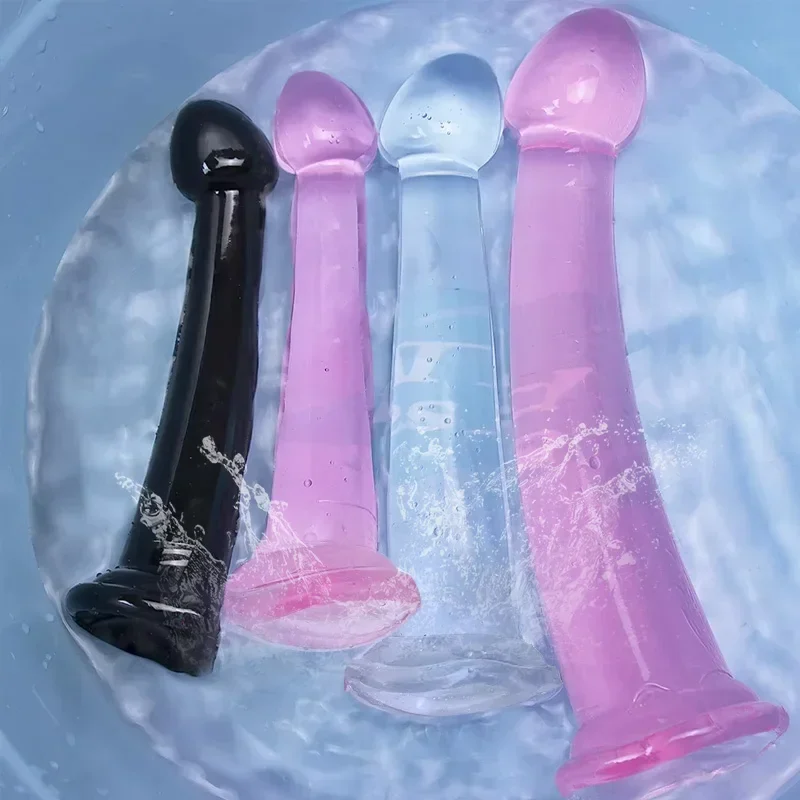 Realistische dildo met zuignap (TPE), 5–9 inch, foto 6