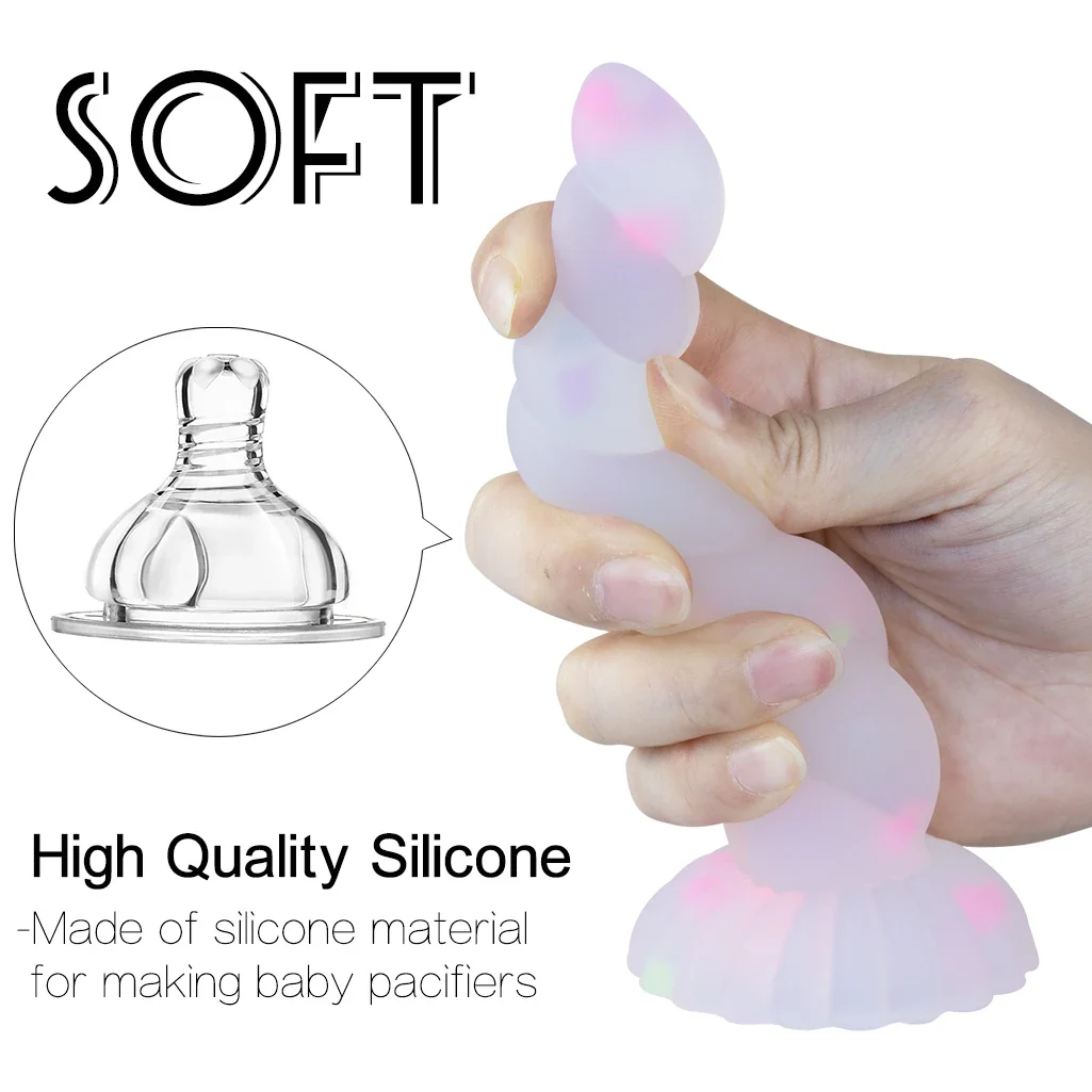 Realistische dildo met zuignap (PVC), foto 2