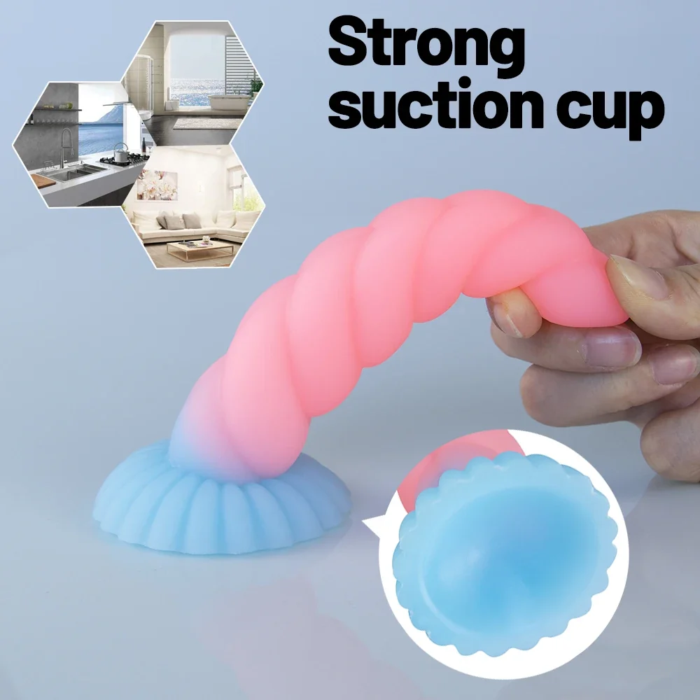 Realistische dildo met zuignap (PVC), foto 5