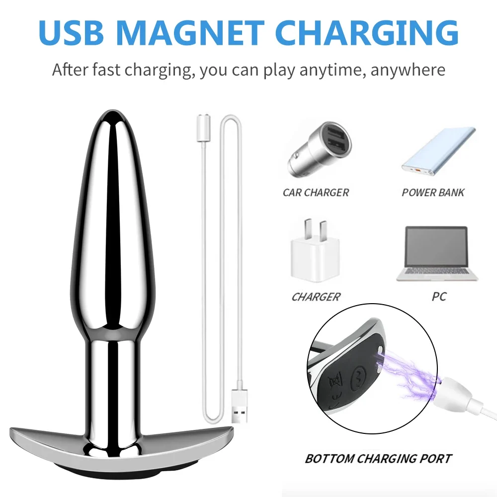 Metalen anaalplug Birdsexy Remote, foto 5