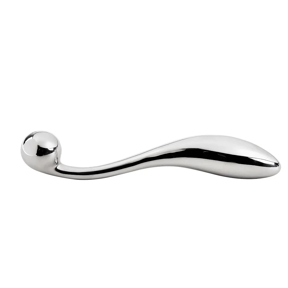 RVS dubbele dildo/plug, foto 4