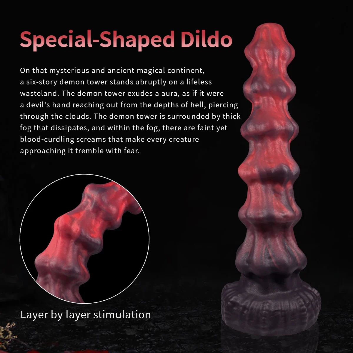 Spiraal monster anale plug, foto 2