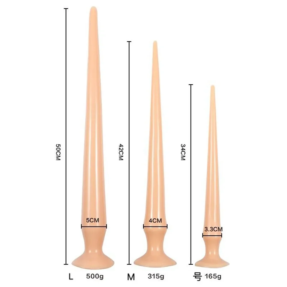 XXL Super lange dildo 50cm, foto 3