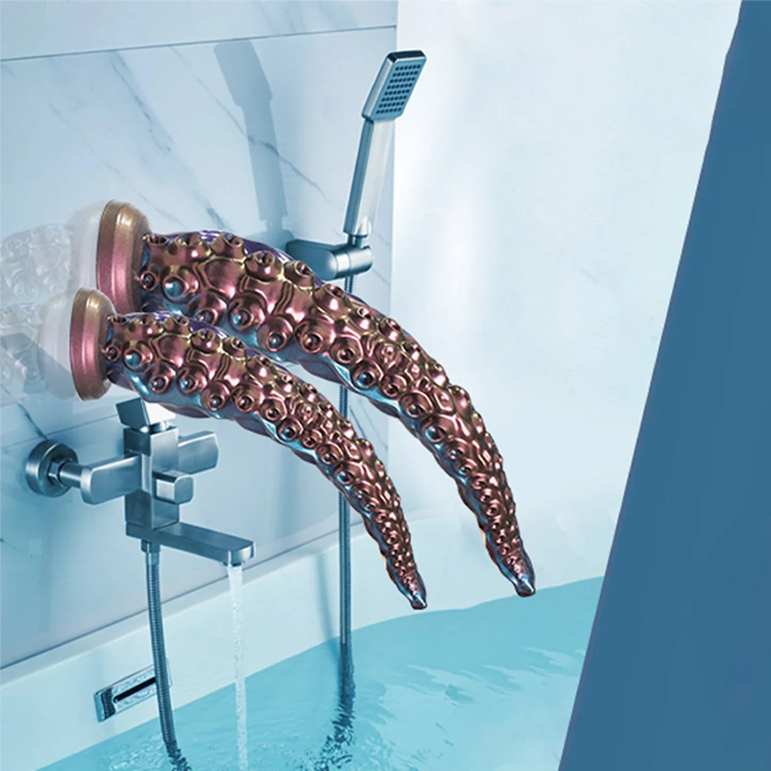 Tentakel monster dildo siliconen, foto 5