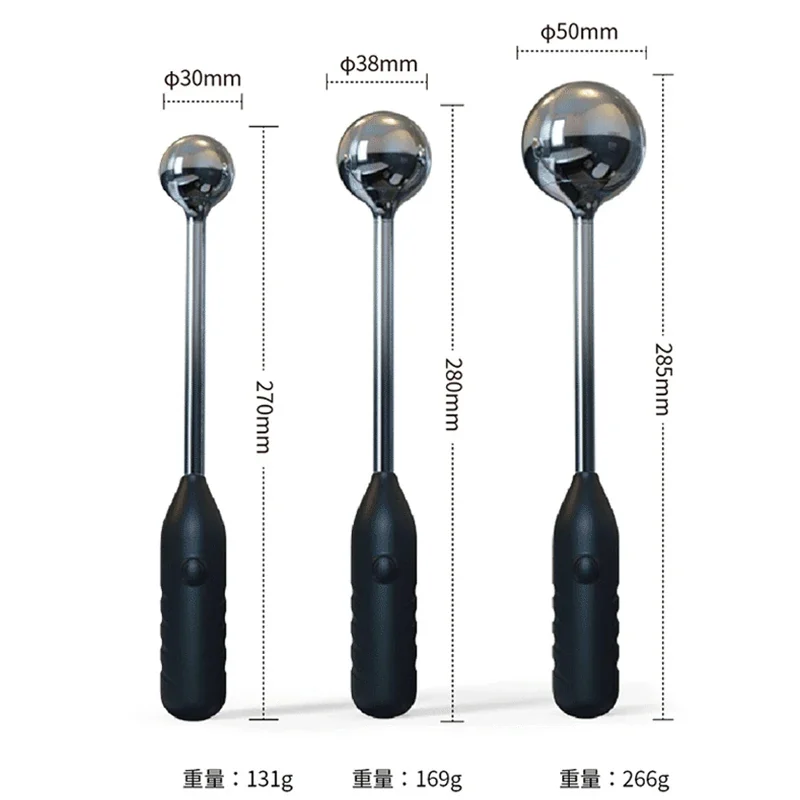 Vibrerende metalen prostaatdildo, foto 5