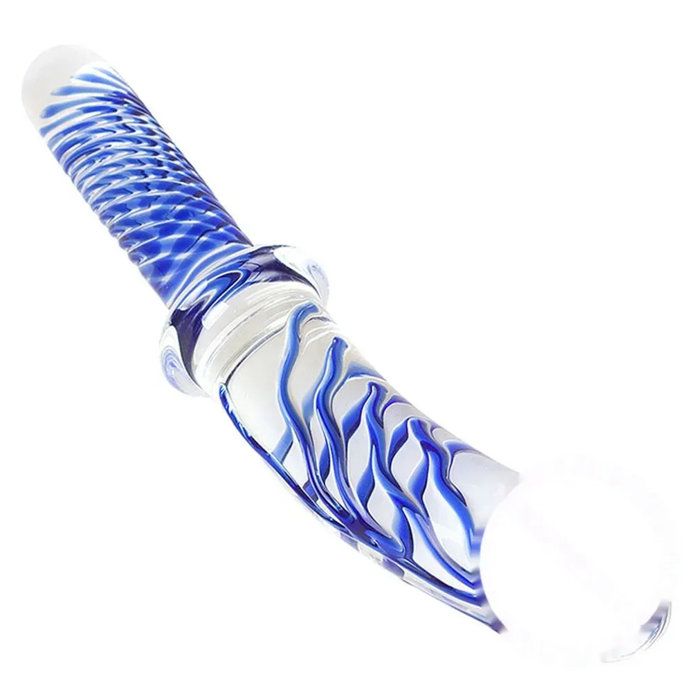 XXL glazen dildo 29 cm, glas